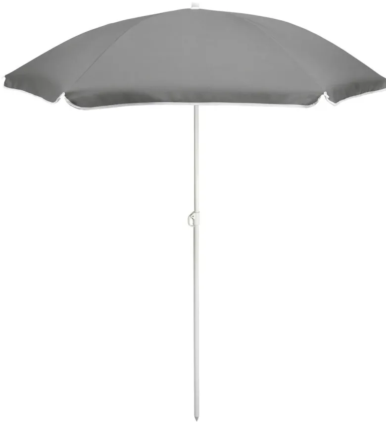 POCOline Sonnenschirm anthrazit Stahl D: ca. 150 cm
