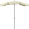 POCOline Sonnenschirm natur Stahl B/H/L: ca. 150x238x230 cm