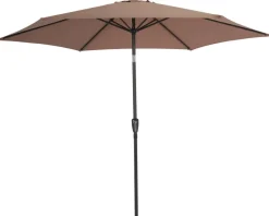 POCOline Sonnenschirm taupe Polyester H/D: ca. 240x300 cm