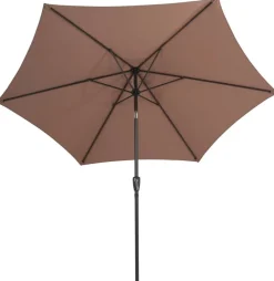 POCOline Sonnenschirm taupe Polyester H/D: ca. 240x300 cm