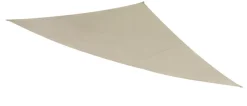 POCOline Sonnensegel taupe Polyester B/H/L: ca. 500x500x500 cm