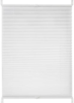 POCOline Spannplissee Non Woven weiß B/L: ca. 90x130 cm