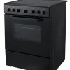 POCOline Standherd 60cm mit Glaskeramikkochfeld EH60GLK65B schwarz B/H/T: ca. 60x83x65 cm