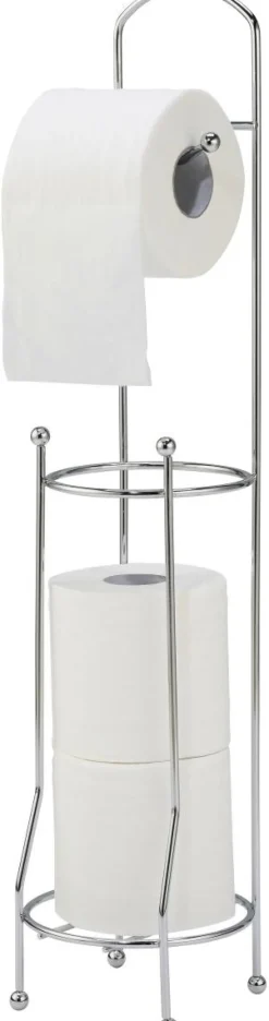 POCOline Stand-WC-Garnitur Chrom Metall