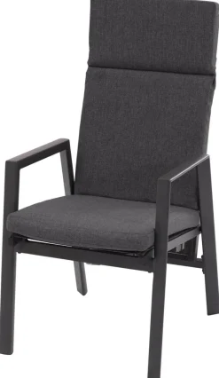 POCOline Stapelstuhl anthrazit Alu B/H/L: ca. 70x112x56 cm