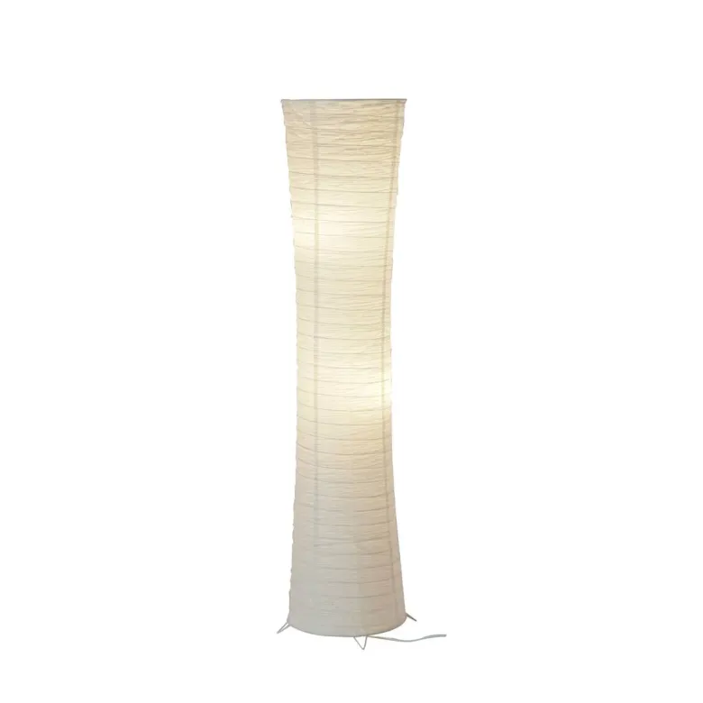 POCOline Stehlampe Curvy weiß Metall H/D: ca. 110x25 cm E14 2 Brennstellen