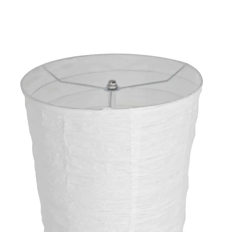 POCOline Stehlampe Curvy weiß Metall H/D: ca. 110x25 cm E14 2 Brennstellen