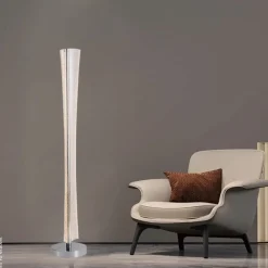 POCOline Stehlampe Darcy Metall Acryl B/H/L: ca. 18x126x18 cm