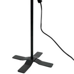 POCOline Stehlampe Zero schwarz Kunststoff Metall H/D: ca. 143x28 cm E27 1 Brennstellen