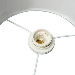 POCOline Stehlampe Zero weiß Metall Kunststoff H/D: ca. 143x28 cm E27 1 Brennstellen