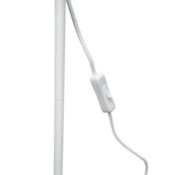POCOline Stehlampe Zero weiß Metall Kunststoff H/D: ca. 143x28 cm E27 1 Brennstellen