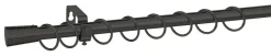 POCOline Stilgarnituren Kappe Chrom Metall D: ca. 1,9 cm ausziehbar von ca. 130 bis 240 cm 1.0 Läufe