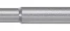 POCOline Stilgarnituren Rillen silber Metall D: ca. 1,6 cm ausziehbar von ca. 130 bis 240 cm 1.0 Läufe