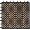 POCOline Terrassenfliese WPC, 6 Stück im Paket natur B/L: ca. 30x30 cm