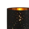 POCOline Tischleuchte Malaysia schwarz gold Metall H/D: ca. 35x17 cm null 1 Brennstellen