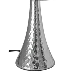POCOline Tischleuchte Shandi schwarz Metall B/H/T: ca. 16x30x16 cm E14 1 Brennstellen