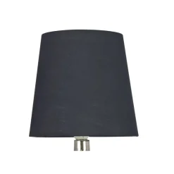 POCOline Tischleuchte Shandi schwarz Metall B/H/T: ca. 16x30x16 cm E14 1 Brennstellen