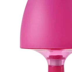 POCOline Tischleuchte Sveta pink Kunststoff H: ca. 24 cm E14 1 Brennstellen