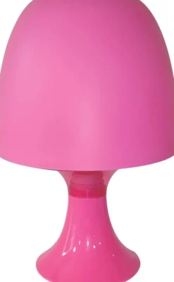 POCOline Tischleuchte Sveta pink Kunststoff H: ca. 24 cm E14 1 Brennstellen