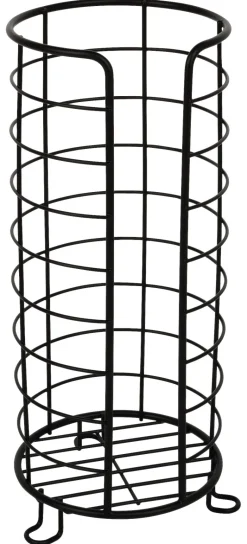 POCOline Toilettenpapierhalter POCOline schwarz Edelstahl