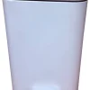POCOline Treteimer weiß Stahl B/H/L: ca. 28,6x37,6x36,3 cm