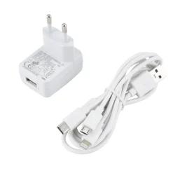 POCOline USB-Adapter-Set ca. 1,15 m weiß Kunststoff