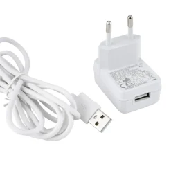 POCOline USB-Adapter-Set ca. 1,15 m weiß Kunststoff