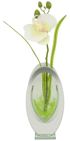 POCOline Vase klar Glas B/H/L: ca. 6x28,5x14 cm
