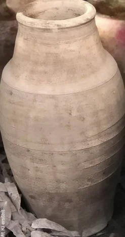 POCOline Vase sand Keramik H/D: ca. 40x20 cm