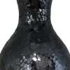 POCOline Vase schwarz Glas B/H/L: ca. 15x27x15 cm