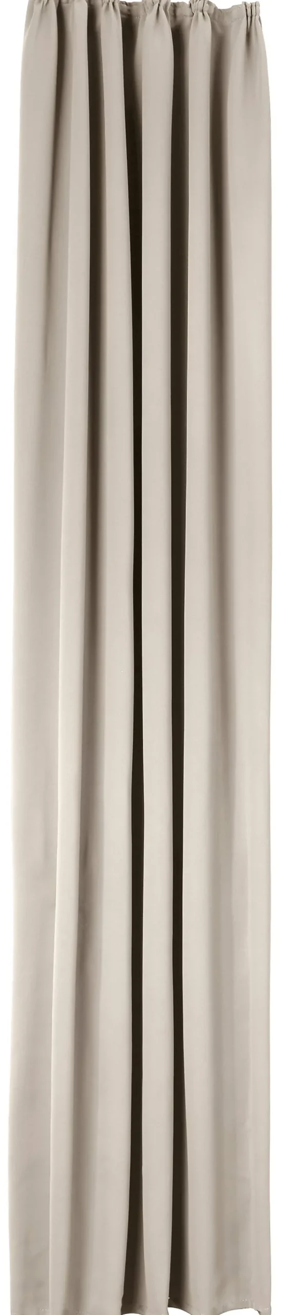 POCOline Verdunklungsvorhang Luna beige B/L: ca. 140x245 cm