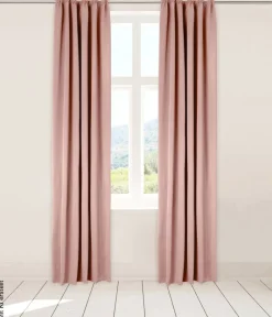 POCOline Verdunklungsvorhang Luna rosa B/L: ca. 140x245 cm
