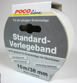 POCOline Verlegeband weiß B/L: ca. 3,8x cm