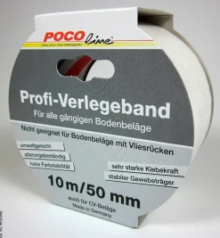 POCOline Verlegeband weiß B/L: ca. 5x cm