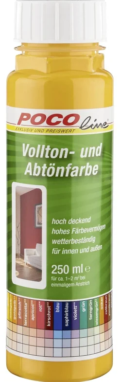 POCOline Vollton- und Abtönfarbe mais ca. 0,25 l