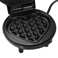 POCOline Waffelautomat schwarz Metall Kunststoff B/H/L: ca. 12,7x8,5x16,5 cm