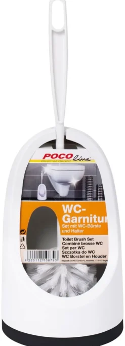 POCOline WC-Garnitur weiß Kunststoff