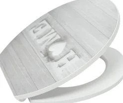 POCOline WC-Sitz Home grau Duroplast