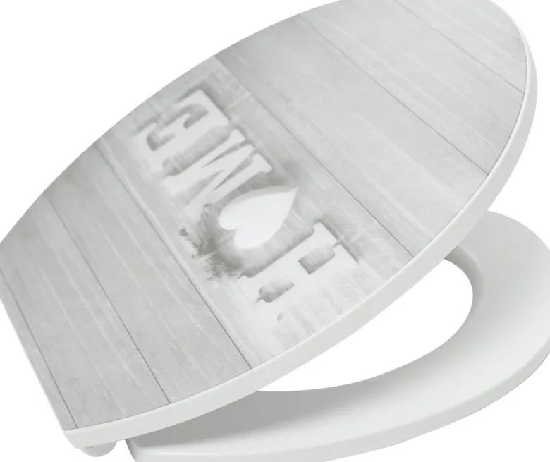 POCOline WC-Sitz Home grau Duroplast