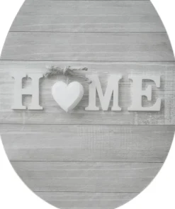 POCOline WC-Sitz Home grau Duroplast