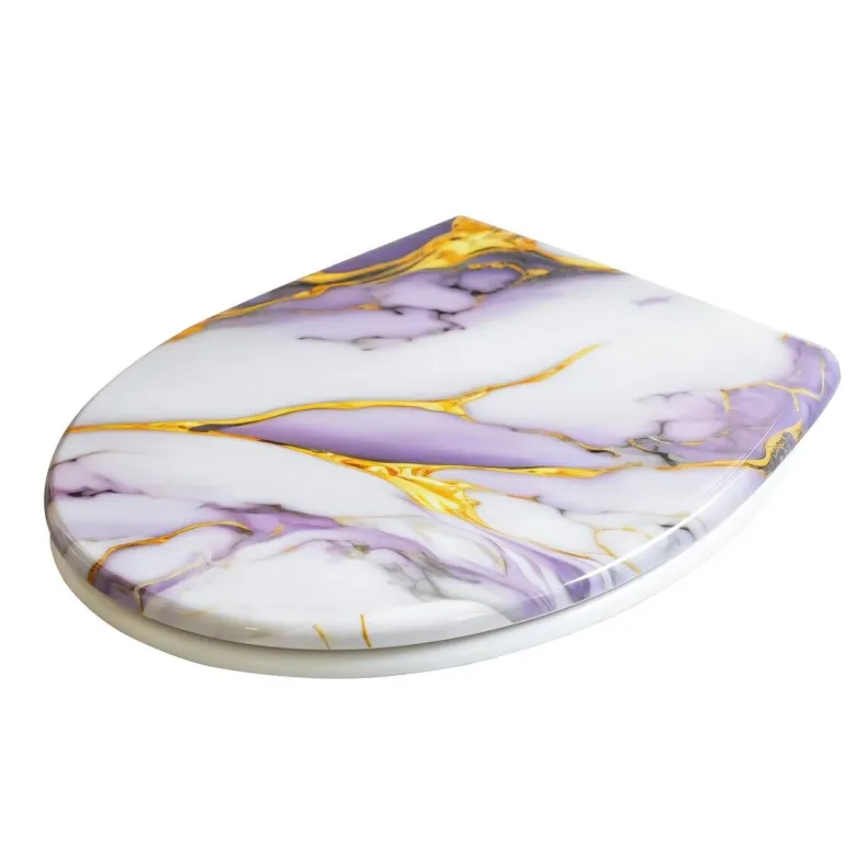 POCOline WC-Sitz Marmor Duroplast