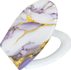 POCOline WC-Sitz Marmor Duroplast
