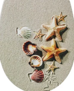 POCOline WC-Sitz Muscheln sand Thermoplast