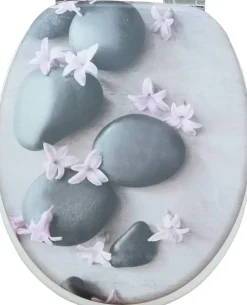 POCOline WC-Sitz Spa Flower MDF