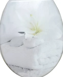 POCOline WC-Sitz White Wellness Duroplast