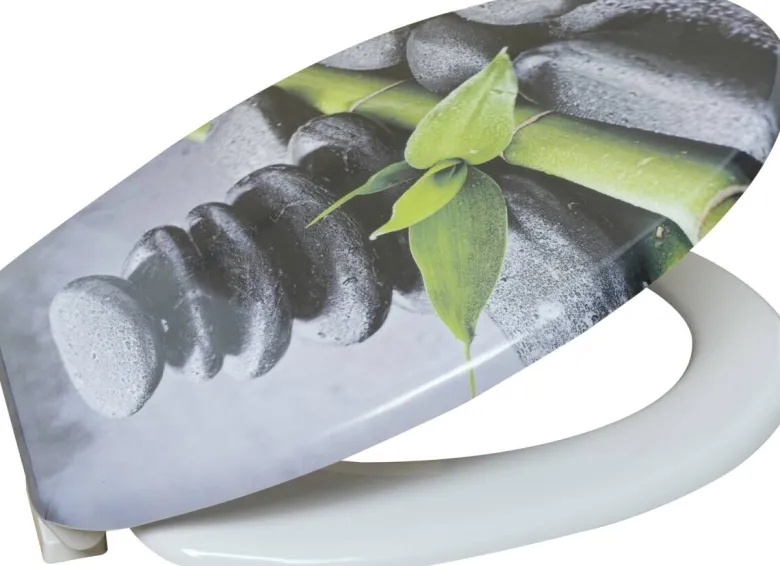 POCOline WC-Sitz Zen Steine Duroplast