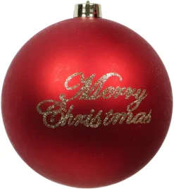 POCOline Weihnachtskugelset rot B/H/L: ca. 15x15x15 cm