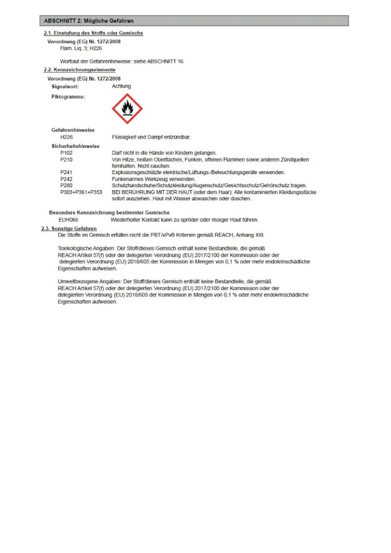 POCOline Weißlack weiß glänzend ca. 0,25 l