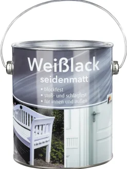 POCOline Weißlack weiß seidenmatt ca. 2 l