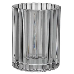 POCOline Zahnputzbecher blau Glas B/H: ca. 7x9 cm
